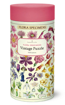 Cavallini Vintage Puzzle: Flora Specimens 1000pc