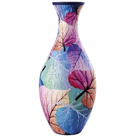 Puzzle Vase: Colorful Leaves