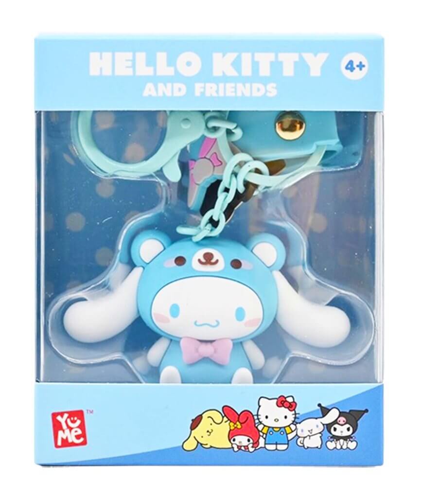 Hello Kitty: Keychain w/hand strap - Cinnamoroll