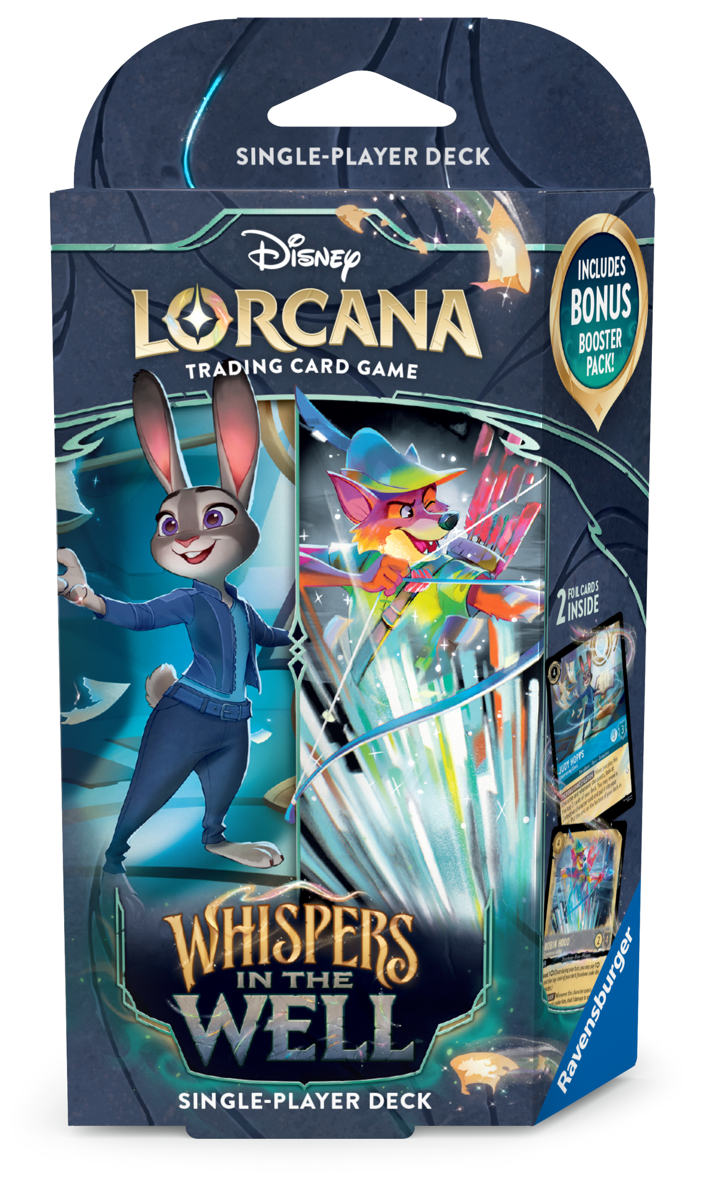 Disney Lorcana: S10 Whispers in the Well - Judy Hopps & Robin Hood Deck