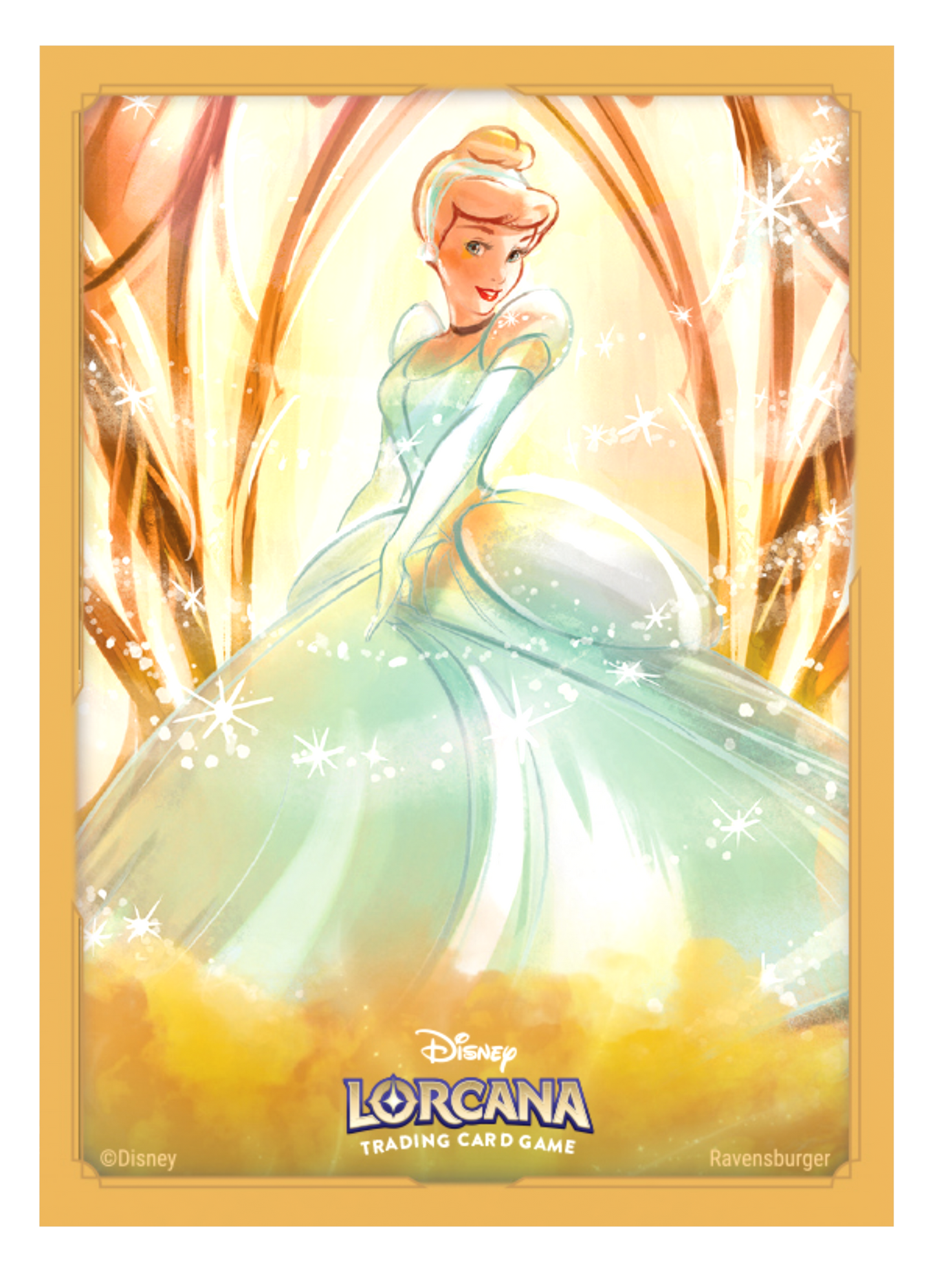 Disney Lorcana: S7 Archazia's Island Sleeves: Cinderella - Ballroom Sensation