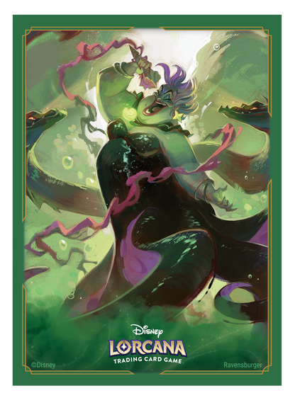 Disney Lorcana: S7 Archazia's Island Sleeves: Ursula – Deceiver of All