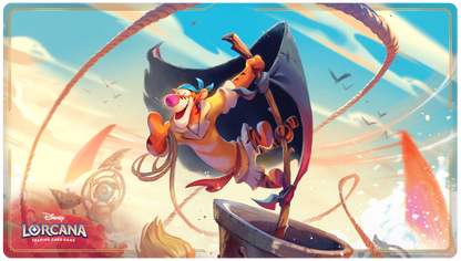 Disney Lorcana: S7 Archazia's Island Playmat: Tigger – In the Crow’s Nest