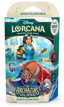 Disney Lorcana: S7 Archazias Island Starter Deck Ruby/Sapphire