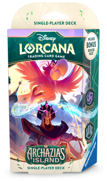 Disney Lorcana: S7 Archazias Island Starter Deck Amethyst/Steel