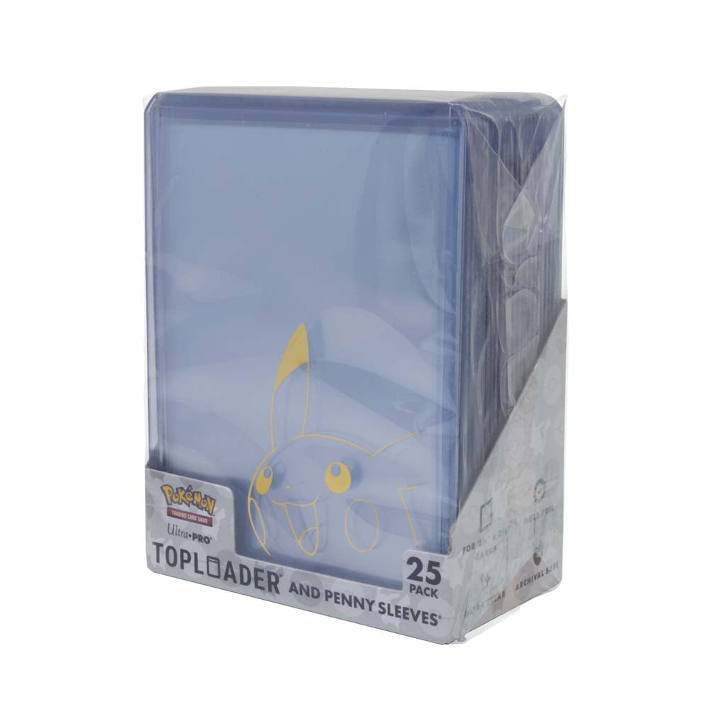 Ultra Pro: Pikachu TOPLOADER® and PENNY SLEEVES® Combo Pack