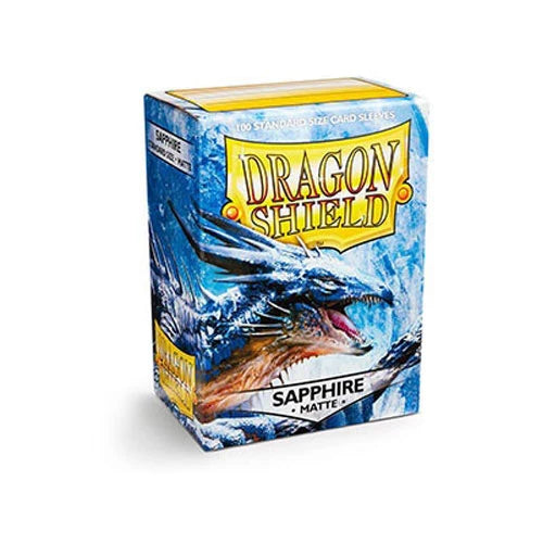 Dragon Shield: Matte Sleeves (100) - Sapphire