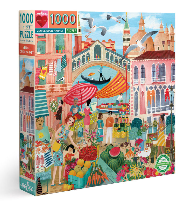 Eeboo: Venice Open Market 1000pc