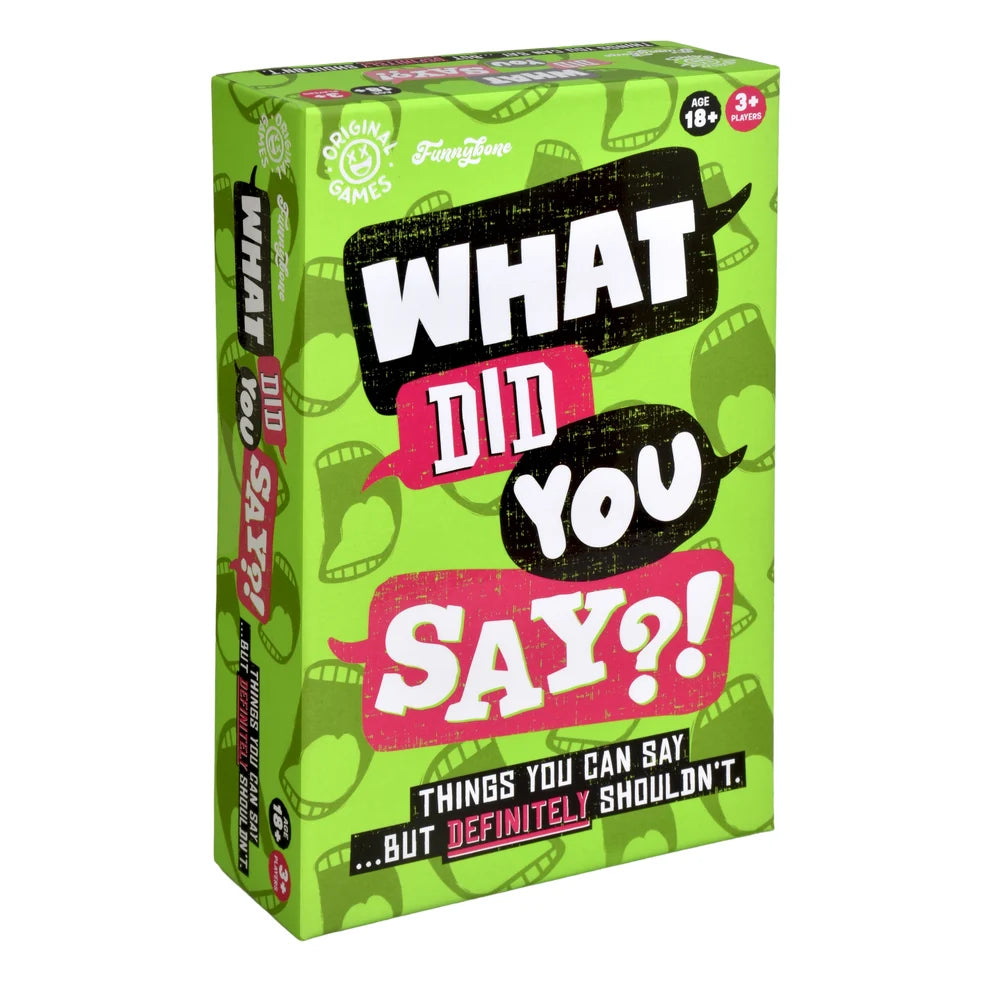 Funnybone: What Did You Say?