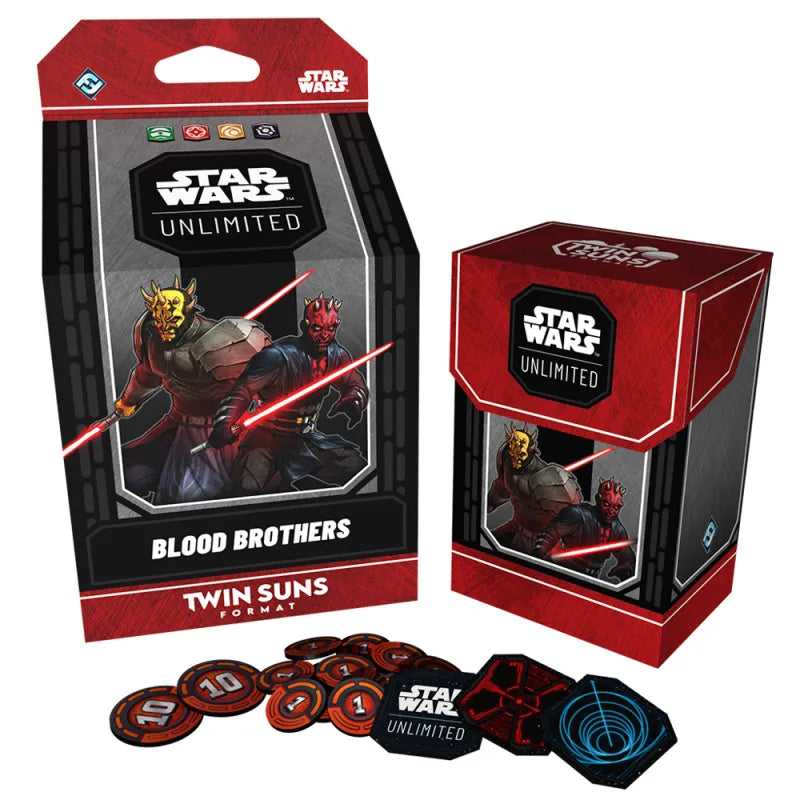 Star Wars Unlimited: Twin Suns Deck - Blood Brothers: Maul and Savage Opress