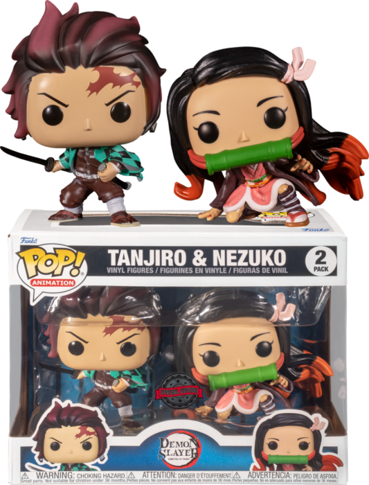Funko: Demon Slayer - Tanjiro & Nezuko Pop!