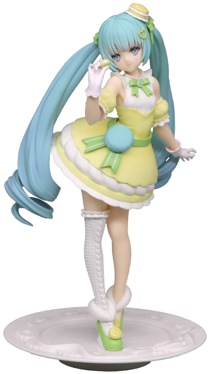 FuRyu: Hatsune Miku Exceed Creative Figure Macaroon (Citron Ver.)