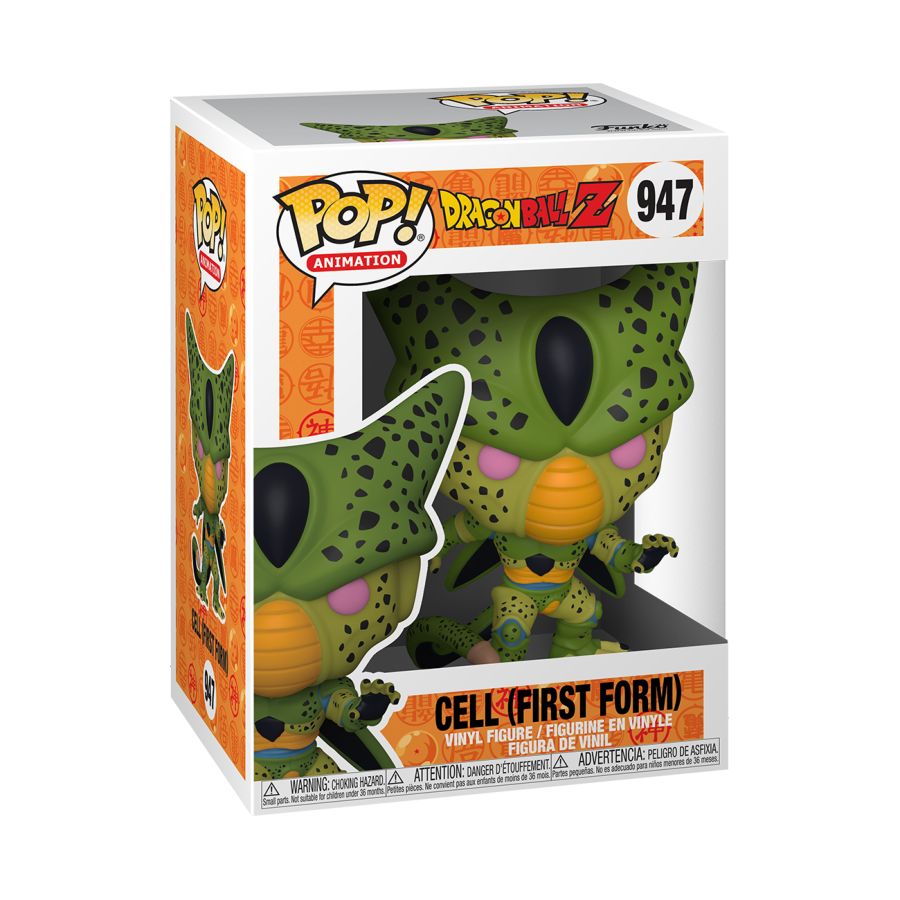 Funko: Dragon Ball Z - Cell First Form 947 Pop!