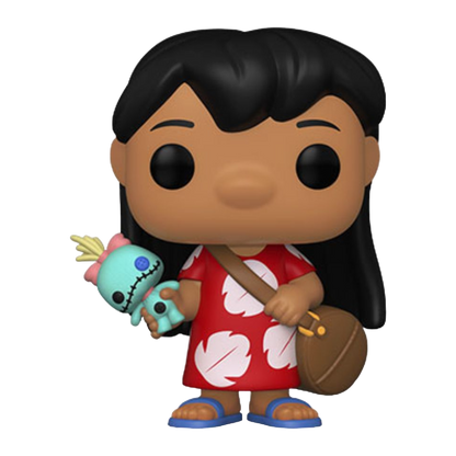 Funko: Lilo & Stitch - Lilo w/Scrump 1043 Pop!