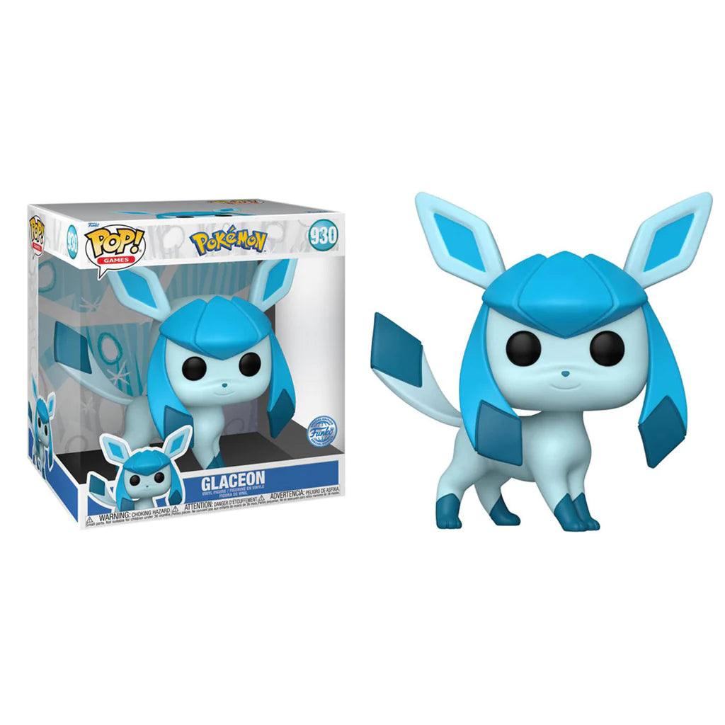 Funko: Pokemon - Glaceon 10" 930 Pop!