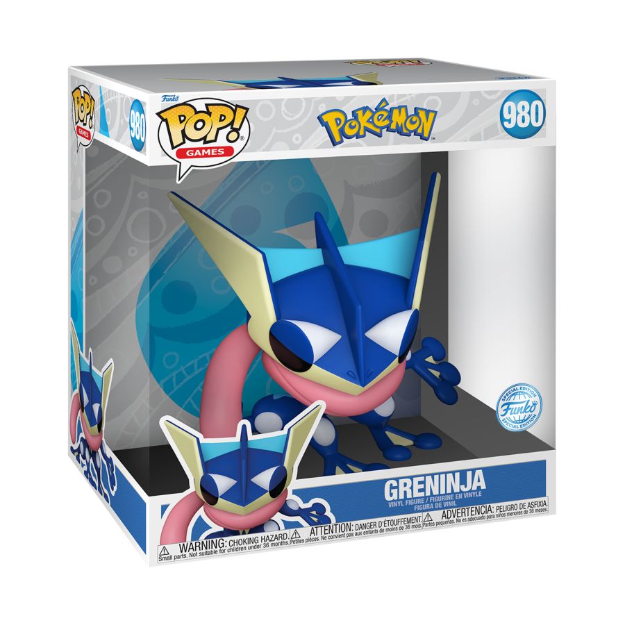 Funko: Pokemon - Greninja 980 10" Pop!