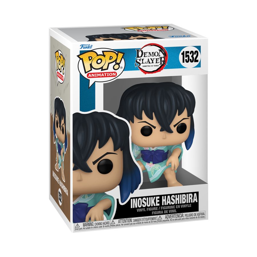 Funko: Demon Slayer - Inosuke Hashibira (Kimono) 1532 Pop!