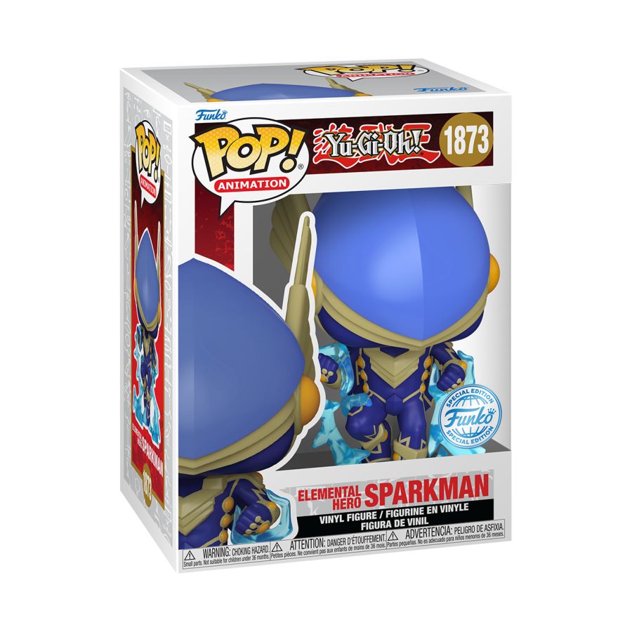 Funko: Yu-Gi-Oh! - Elemental Hero Sparkman 1873 Pop!