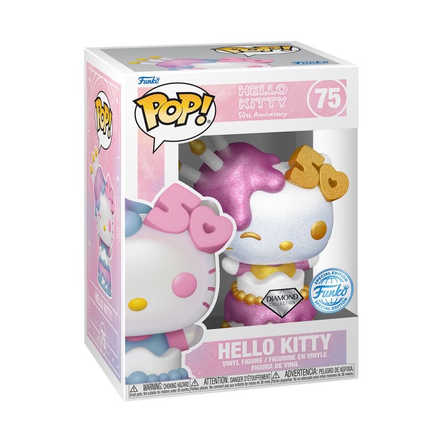 Funko: Hello Kitty - Hello Kitty Cake DGL 75 Pop!