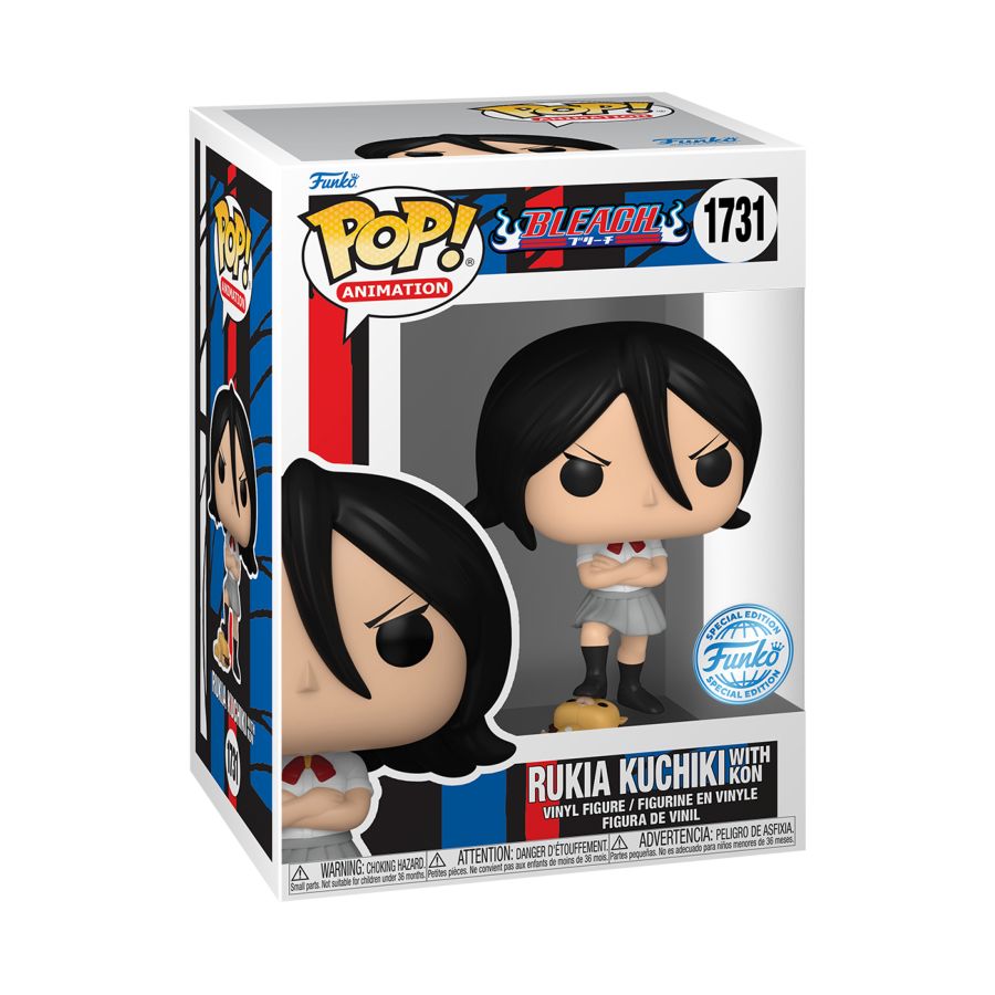 Funko: Bleach - Rukia Kushiki with Kon 1731 Pop!
