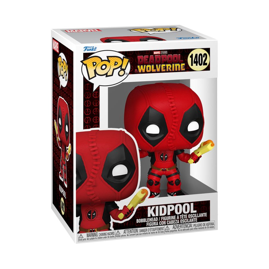 Funko: Deadpool & Wolverine - Kidpool 1402 Pop!