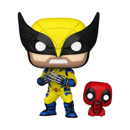 Funko: Deadpool & Wolverine - Wolverine w/Babypool 1403 Pop!