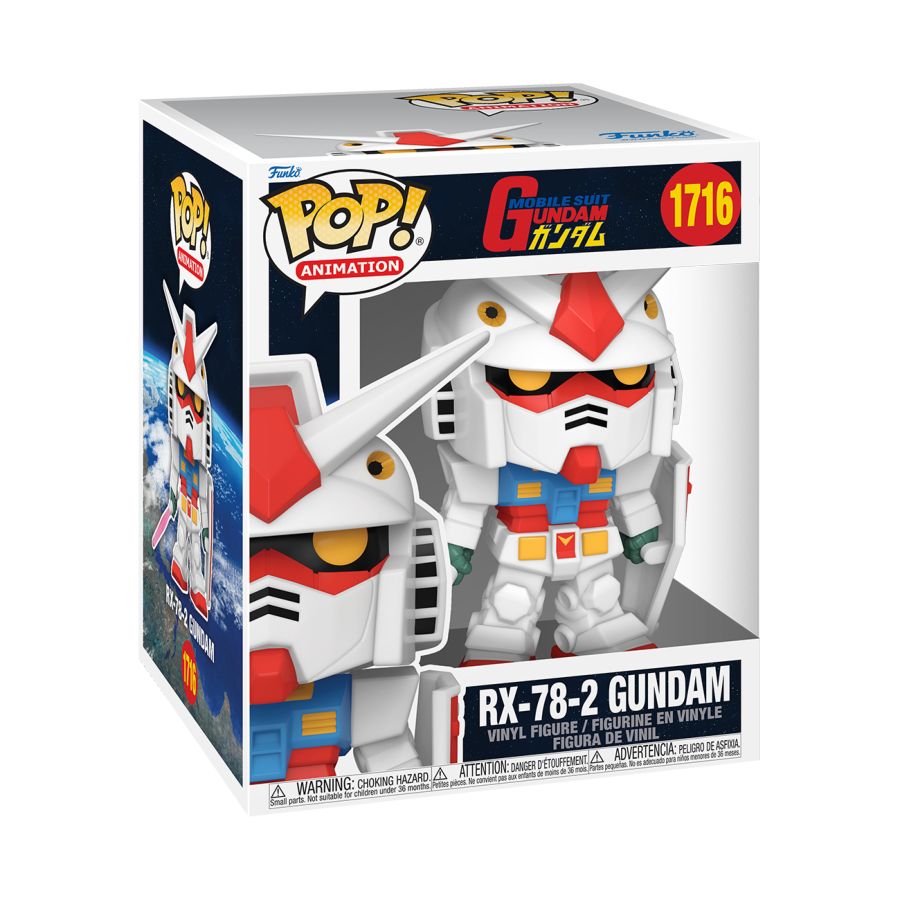 Funko: Mobile Suit Gundam - RX-78-2 Gundam 6" 1716 Pop!