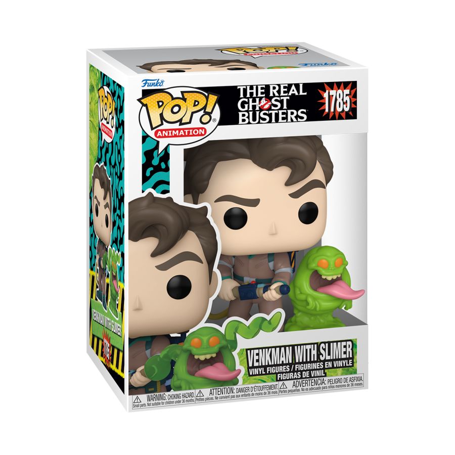 Funko: Ghostbusters - Venkman with Slimer 1785 Pop!