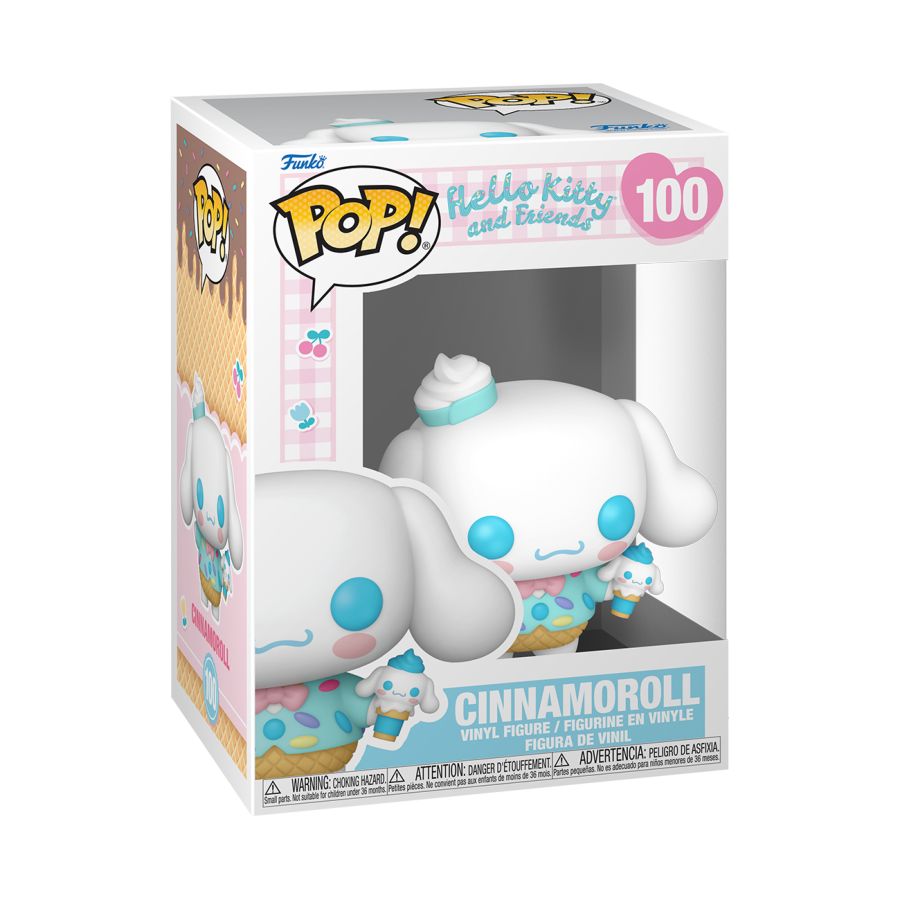 Funko: Hello Kitty - Cinnamoroll (Ice-Cream) 100 Pop!