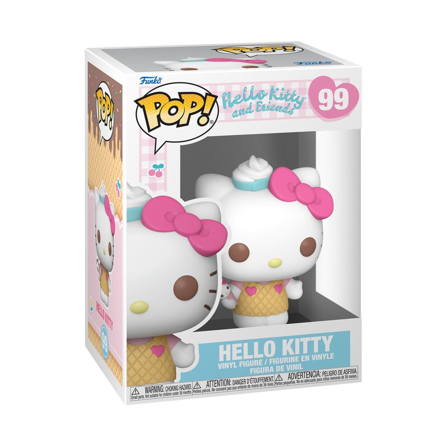 Funko: Hello Kitty - Hello Kitty (Ice-Cream) 99 Pop!