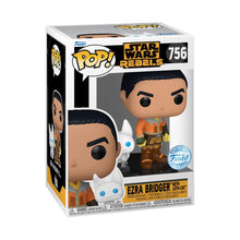 Funko: Star Wars Rebels - Exra Bridger with Loth-Cat 756 Pop!