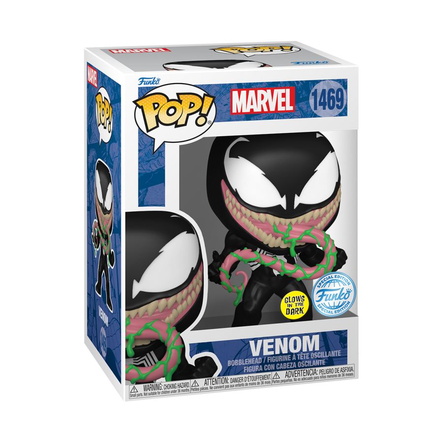 Funko: Marvel Comics - Venom (with Ooze) US Exclusive Glow 1469 Pop!