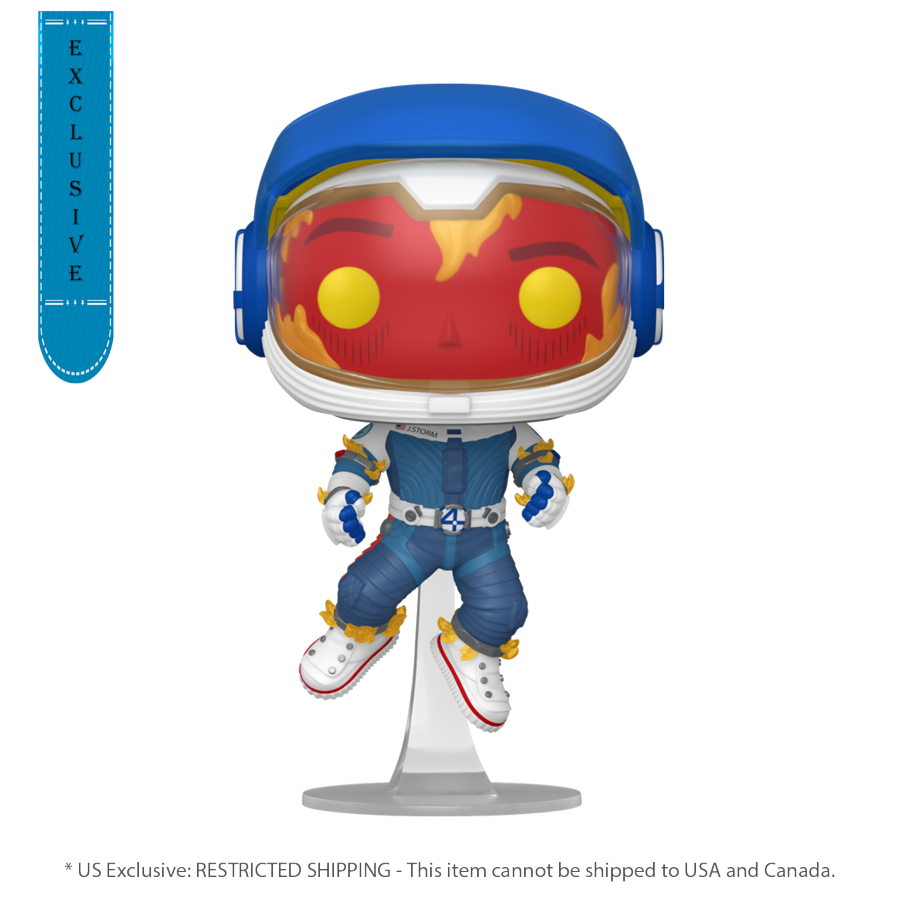 Funko: Fantastic 4 - Human Torch! 1521 Pop!