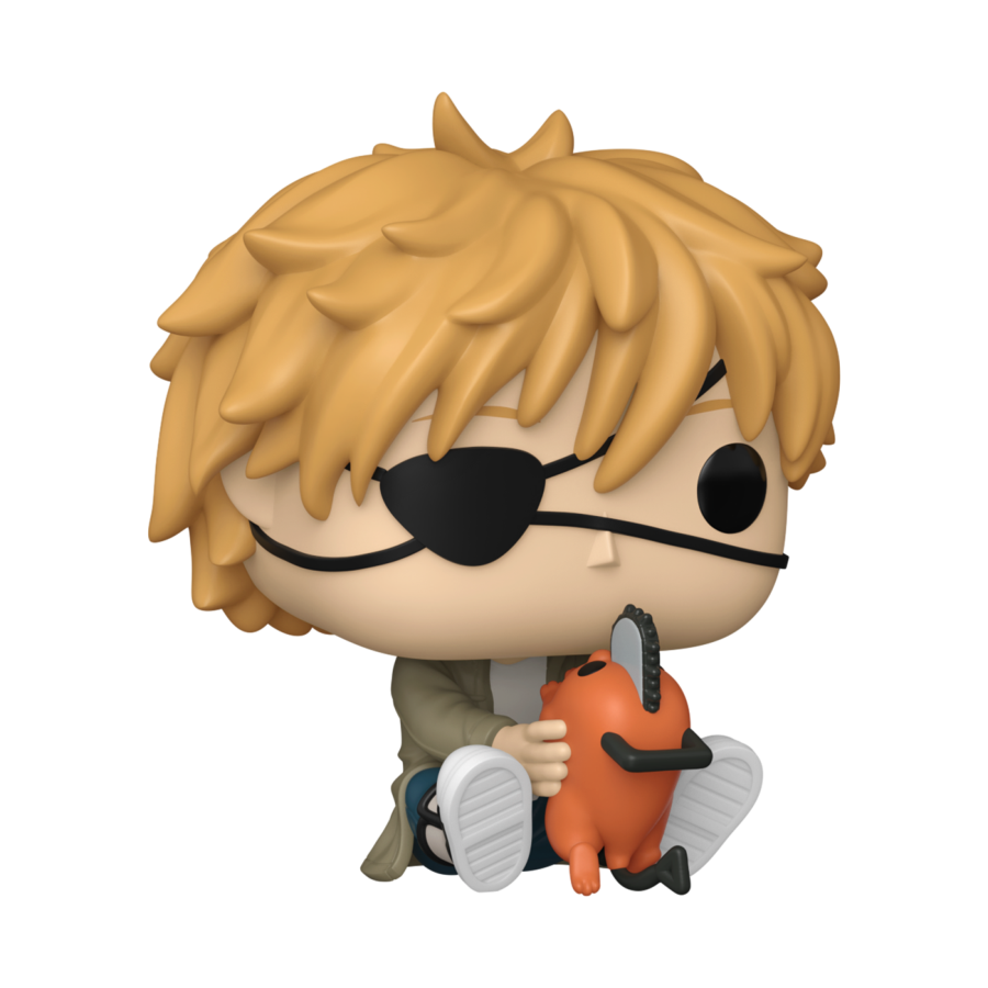 Funko: Chainsaw Man - Denji with Pochita 1971 Pop!