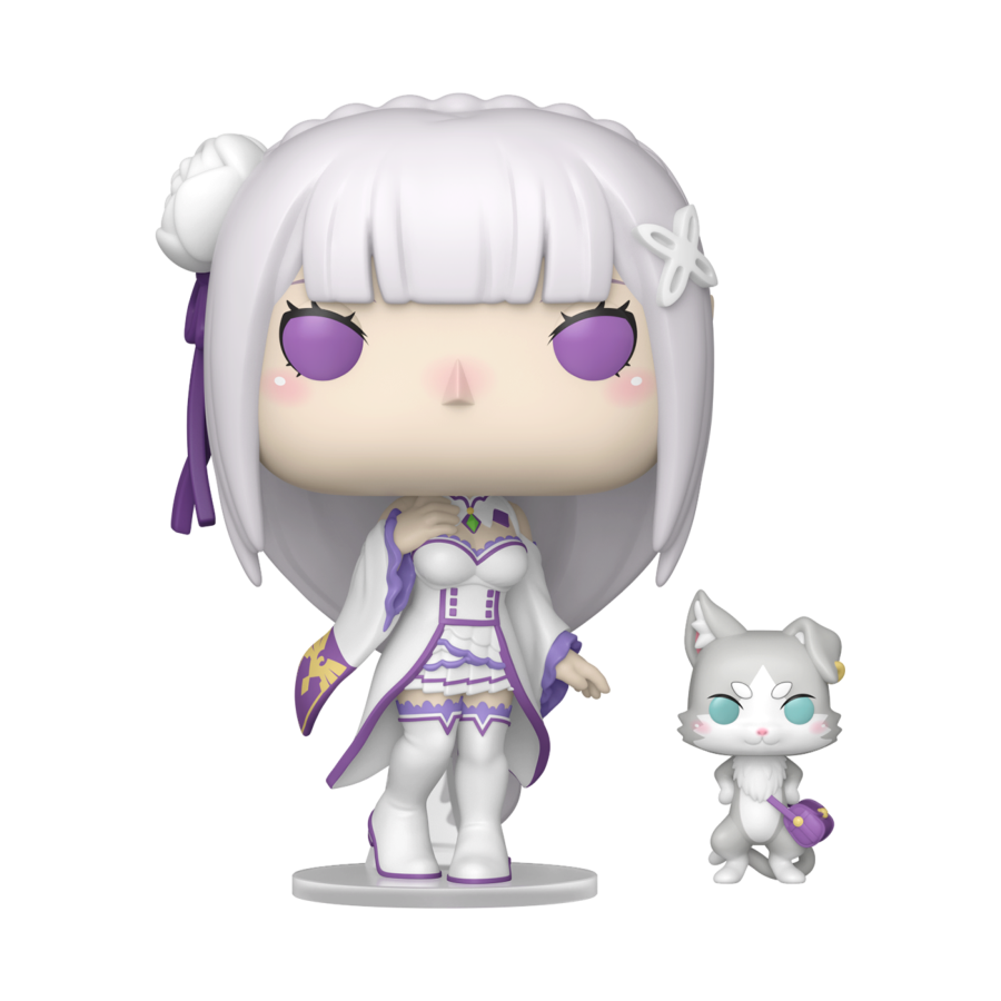 Funko: Re:Zero - Emilia With Puck 2112 Pop!