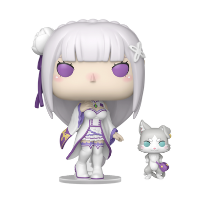 Funko: Re:Zero - Emilia With Puck 2112 Pop!