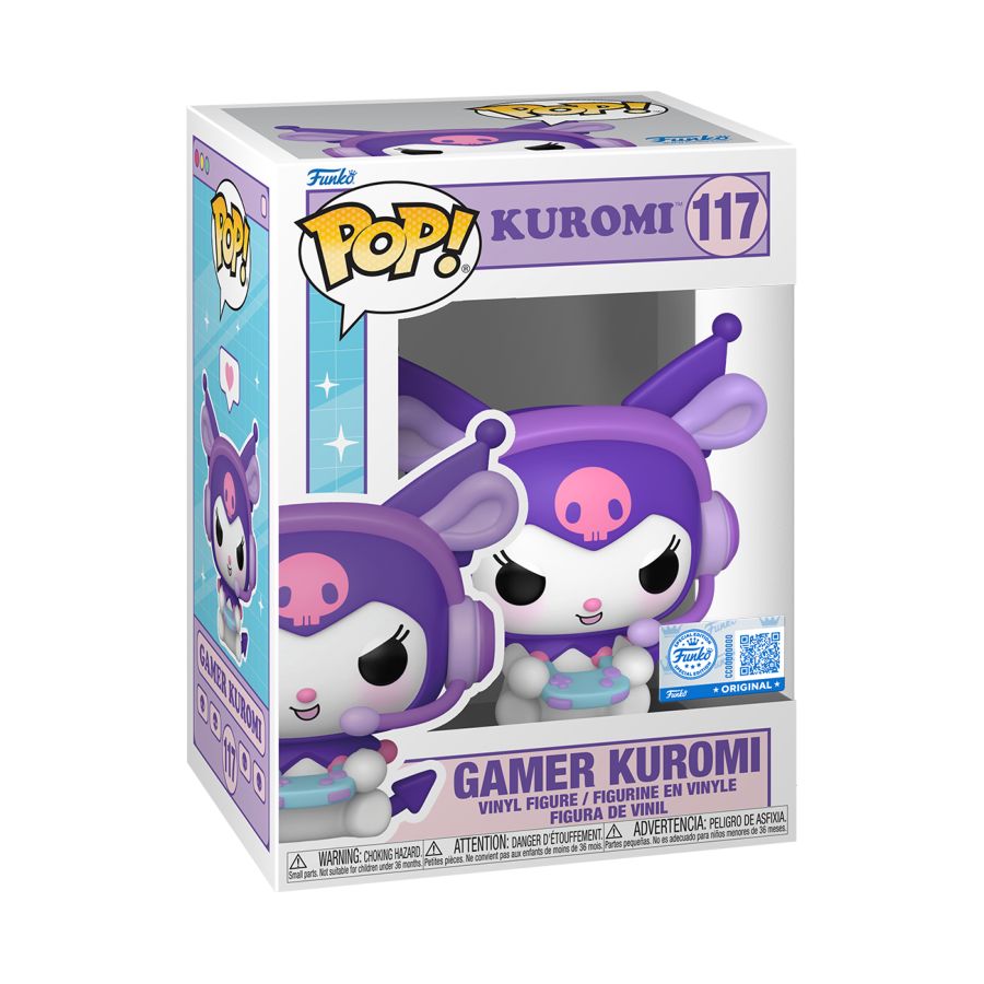 Funko: Hello Kitty - Gamer Kuromi 117 Pop!