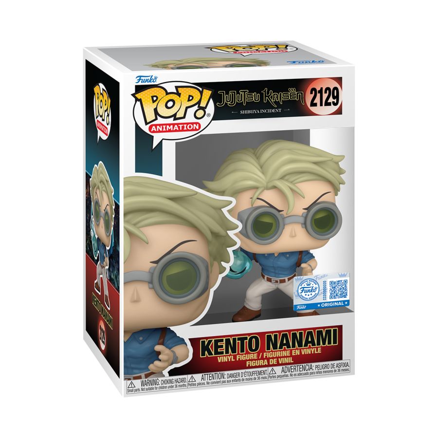 Funko: Jujutsu Kaisen - Kento Nanami (US Exclusive) 2129 Pop!