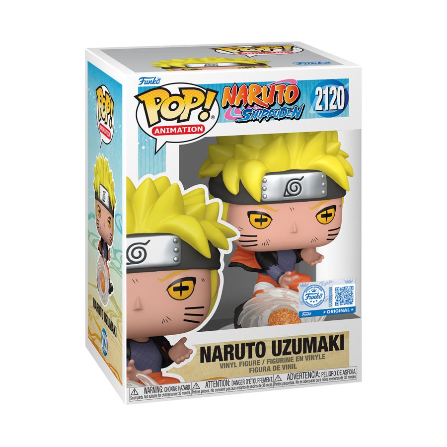 Funko: Naruto - Shippuden - Naruto (Lava Rasenshuriken) 2120 Pop!