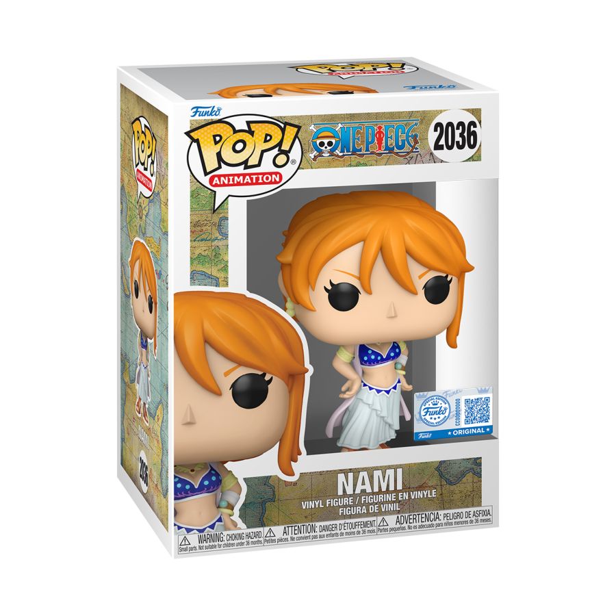 Funko: One Piece - Nami (Alabasta) US Exclusive 2036 Pop!