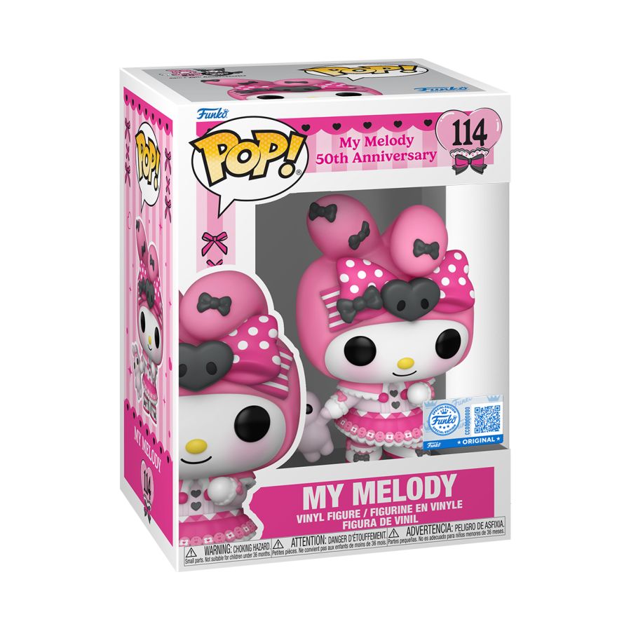 Funko: Hello Kitty - My Melody (Kuromi 20th Anniversary) 114 Pop!