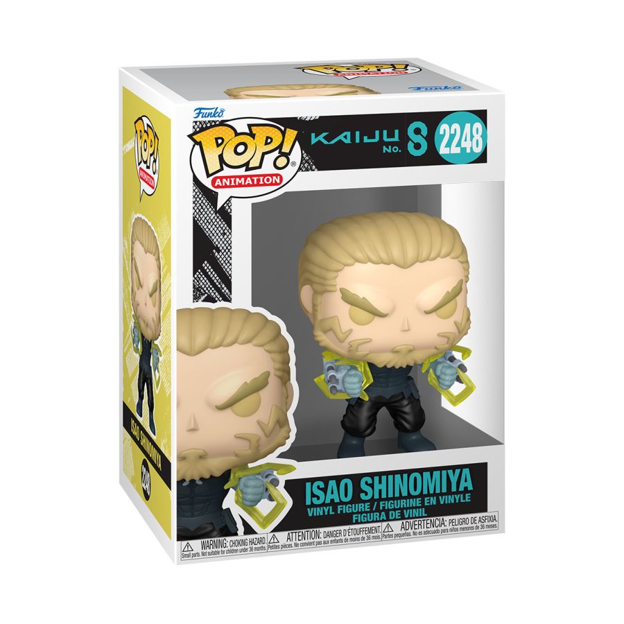 Funko: Kaiju No.8 - Isao Shinomiya 2248 Pop!