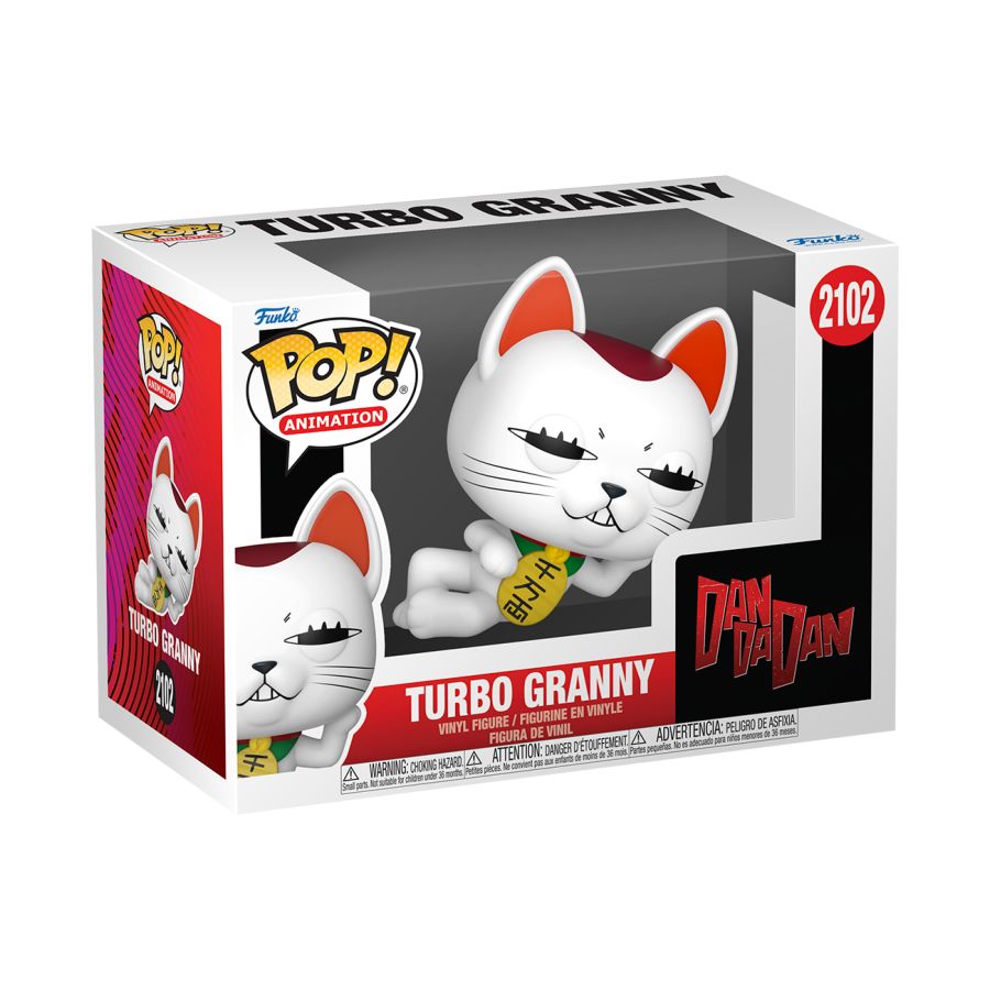 Funko: Dan Da Dan - Turbo Granny Cat 2102 Pop!