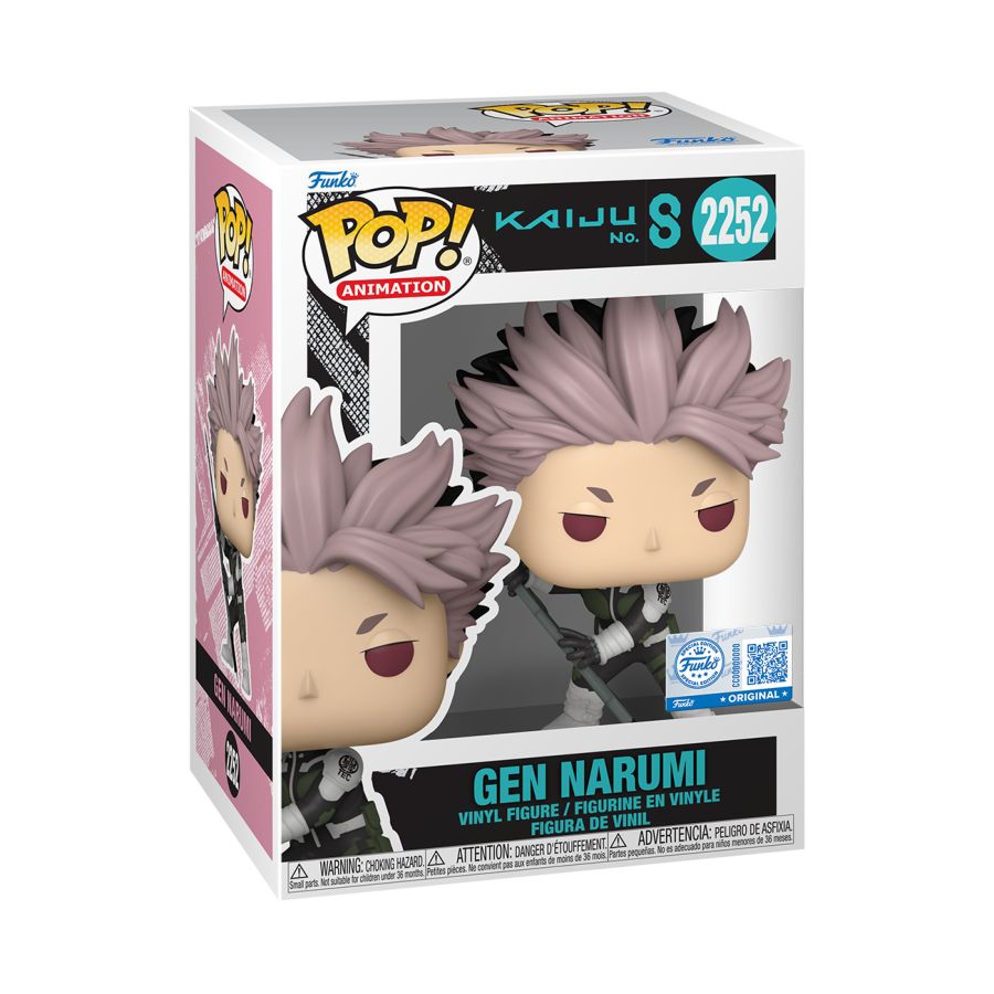 Funko: Kaiju No.8 - Gen Narumi US Exclusive 2252 Pop!