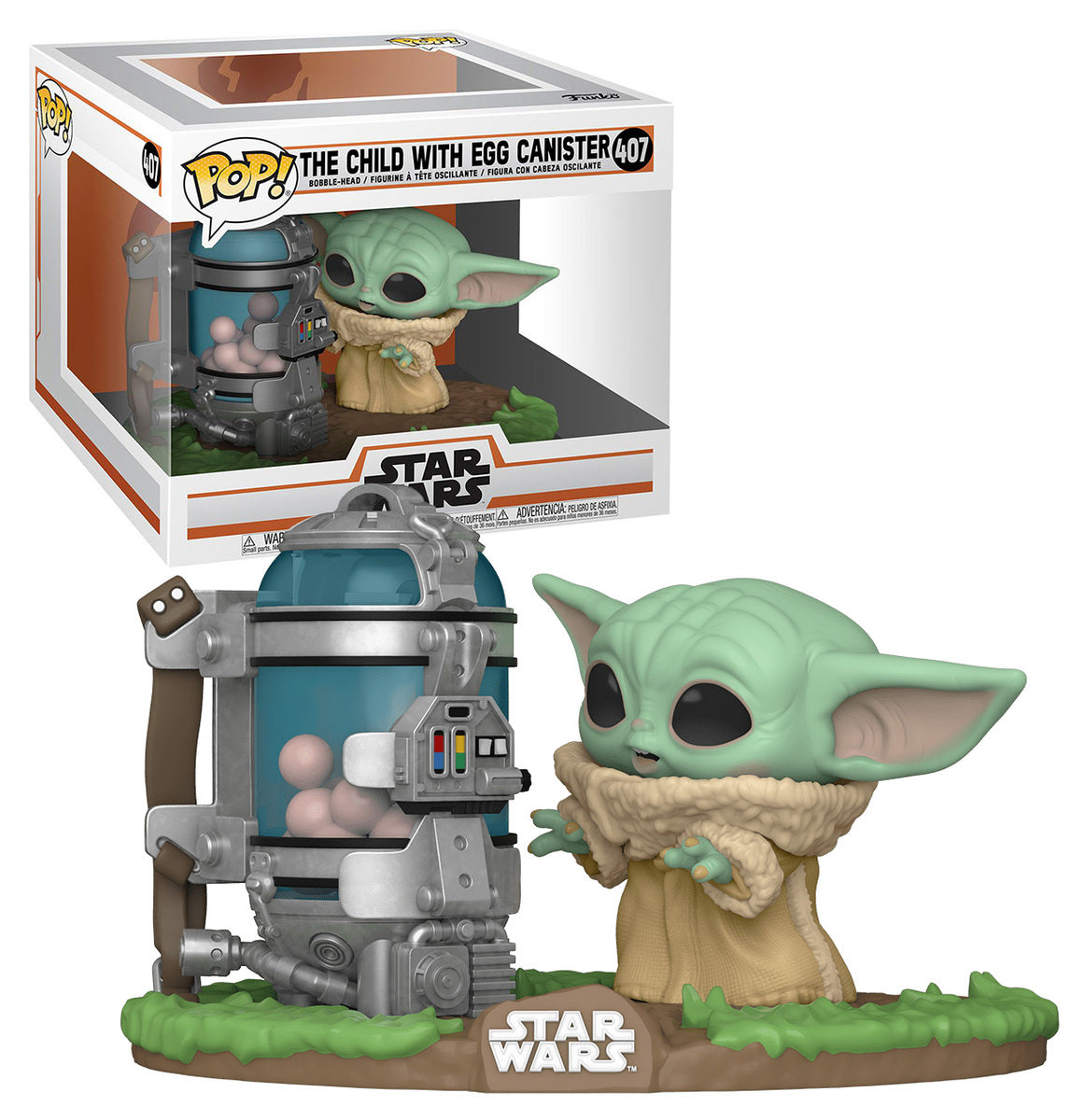 Funko: Star Wars - The Child with Egg Canister 407 Pop!