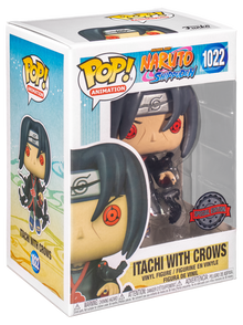 Funko: Naruto Shippuden - Itachi with Crows 1022 Pop!