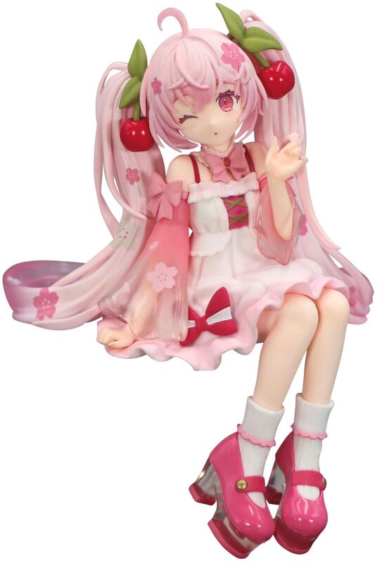 FuRyu: Noodle Stopper Figure - Sakura Miku 2025 Wink ver.