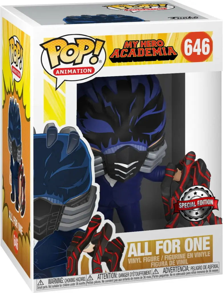 Funko: My Hero Academia - All For One Battle Hand 646 Pop!