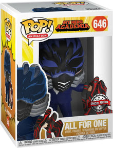 Funko: My Hero Academia - All For One Battle Hand 646 Pop!