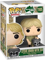 Funko: Crocodile Hunter - Steve Irwin with Sui Pop! 1105 Pop!